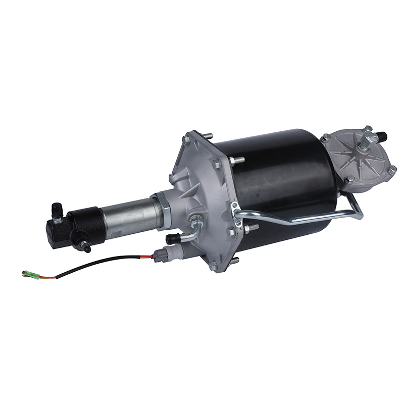Does an air brake booster help maintain sustained braking performance?